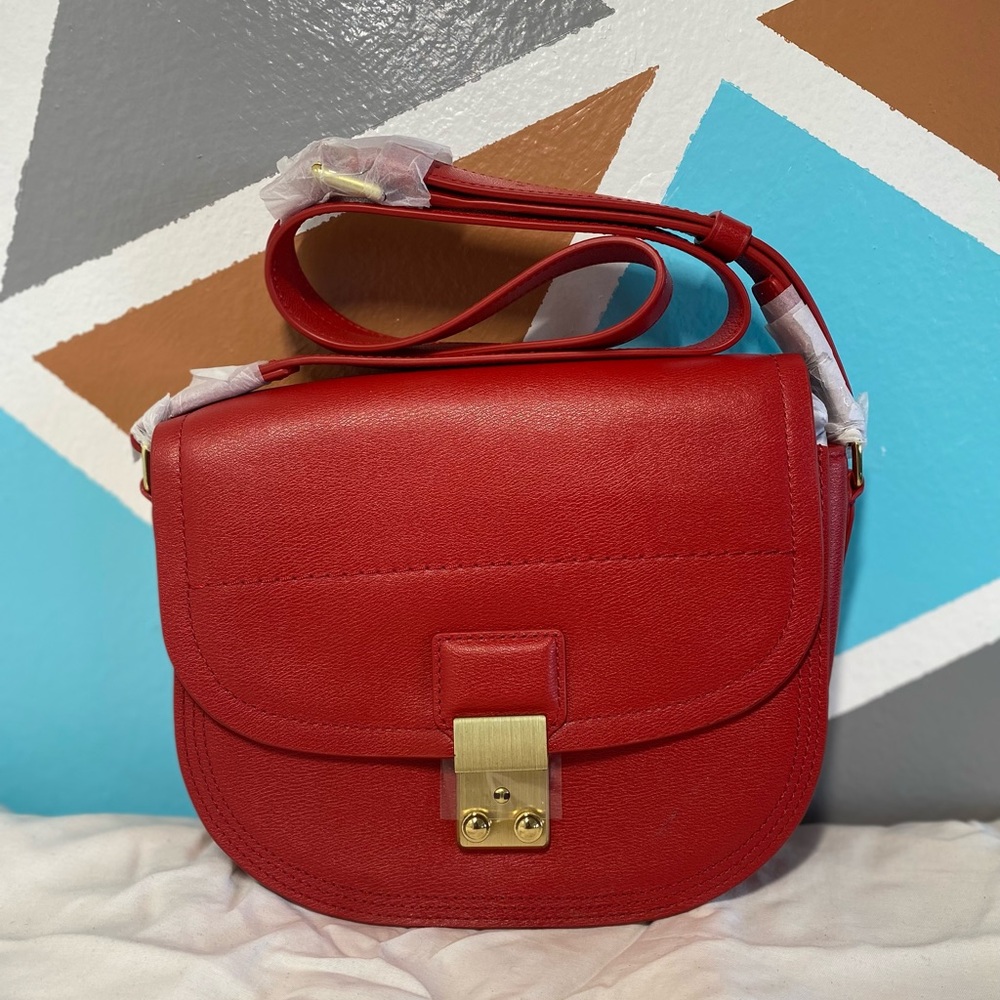 ✨⭐️🌟Never WORN✨💫🌟3.1 Philip Lim red Leather shoulder bag…